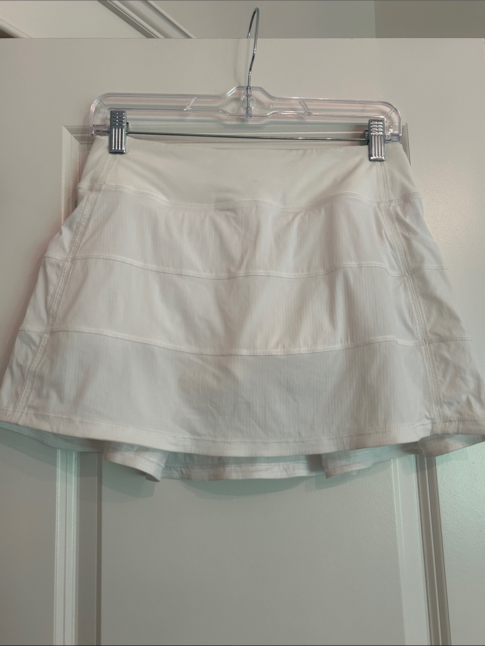 Lululemon Pace Rival MR Skirt *Long WHT 4